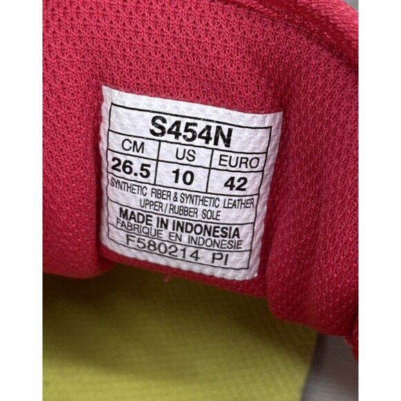 Asics  GEL MUSE S454N Gray Pink Athletic Running Lace Up Sneakers Sz 10 / 42 - Picture 9 of 11